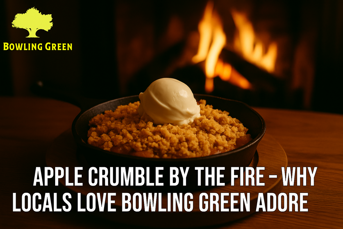 Apple Crumble by the Fire – Comfort Desserts Leicester Locals Adore