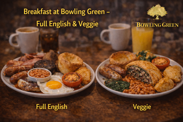 Breakfast at Bowling Green – Full English & Veggie