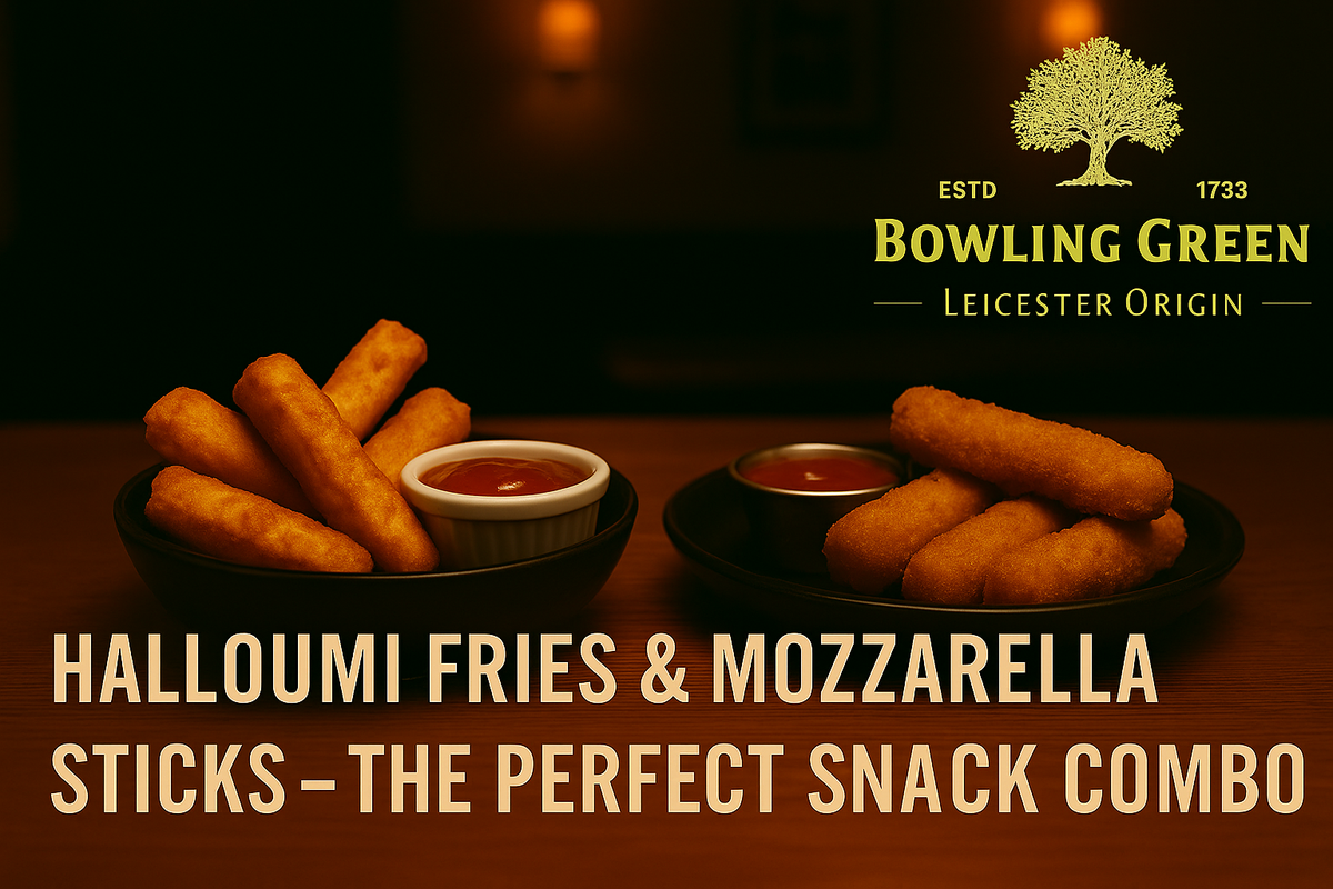 Halloumi Fries & Mozzarella Sticks – The Perfect Snack Combo