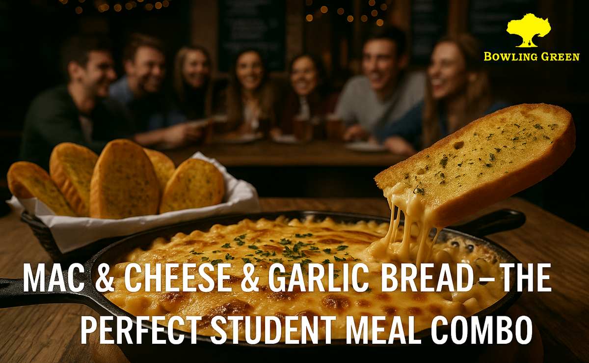 Mac & Cheese & Garlic Bread – The Perfect Student Meal Combo